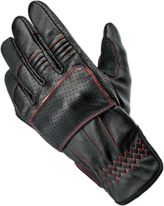 Biltwell - Borrego Redline Gloves - XL - Borrego Redline Gloves - 1506-0108-305
