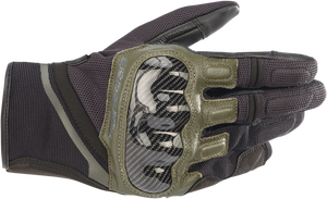 Alpinestars - Chrome Gloves - Black/Forest - Medium - Chrome Gloves - 3568721-1681-M