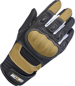Biltwell - Bridgeport Gloves - Tan/Black - XL - Bridgeport Gloves - 1509-0901-305