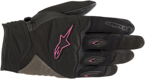 Alpinestars - Stella Shore Gloves - Black/Fuchsia - Medium - Stella Shore Gloves - 3516318-1039-M