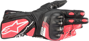 Alpinestars - Stella SP-8 V3 Gloves - Black/White/Diva Pink - XS - Stella SP-8 V3 Gloves - 3518321-1832-XS
