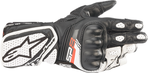 Alpinestars - Stella SP-8 V3 Gloves - Black/White - XL - Stella SP-8 V3 Gloves - 3518321-12-XL