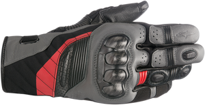 Alpinestars - Belize Drystar Gloves - Black/Anthracite/Red - Medium - Belize Drystar Gloves - 3526718-1036-M