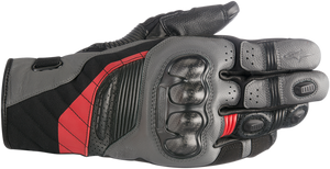 Alpinestars - Belize Drystar Gloves - Black/Anthracite/Red - Large - Belize Drystar Gloves - 3526718-1036-L