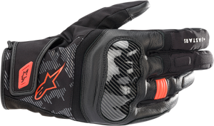 Alpinestars - SMX Z Drystar gloves - Black/Fluo Red - XL - SMX-Z Gloves - 3527421-1030-XL