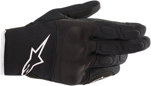 Alpinestars - Stella S-Max Drystar Gloves - Black/White - Medium - Stella S-Max Gloves - 3537620-12-M