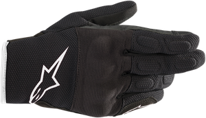 Alpinestars - Stella S-Max Drystar Gloves - Black/White - Large - Stella S-Max Gloves - 3537620-12-L