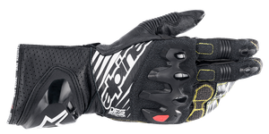 Alpinestars - GP Tech V2 S Gloves - Black/White - 3XL - GP Tech V2 S Gloves - 3556422-12-3X