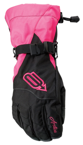 Arctiva - Women's Pivot Gloves - Black/Pink - 2XL - Women's Pivot Gloves - 3341-0433