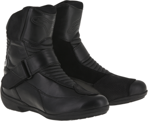 Alpinestars - Stella Valencia Waterproof Boots - Black - US 7 / EU 38 - Stella Valencia Waterproof Boots - 2442216-10-38