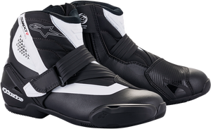 Alpinestars - SMX-1 R v2 Boots - Black/White - US 11.5 / EU 46 - SMX-1R V2 Boots - 2224521-12-46