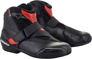 Alpinestars - SMX1-R V2 Boots - Black/Red - US 13.5 / EU 49 - SMX1-R V2 Vented Boots - 2224021-13-49