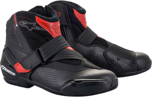 Alpinestars - SMX1-R V2 Boots - Black/Red - US 14 / EU 50 - SMX1-R V2 Vented Boots - 2224021-13-50