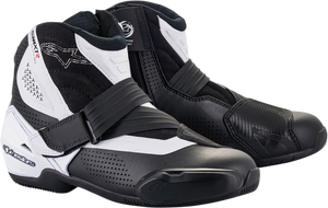Alpinestars - SMX1-R V2 Boots - Black/White - US 9.5 / EU 44 - SMX1-R V2 Vented Boots - 2224021-12-44