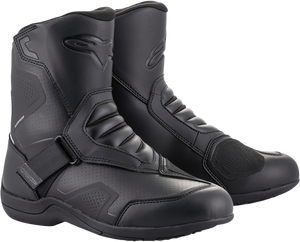Alpinestars - Waterproof V2 Ridge Boots - Black - US 6.5 / EU 40 - Ridge Waterproof Boots - 2441821-1100-40