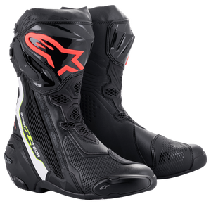 Alpinestars - Supertech R Boots - Black/Red - US 6 EU 39 - Supertech R Boots - 2220021-1236-39