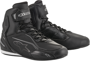 Alpinestars - Stella Faster-3 Shoes - Black/Silver - US 6.5 - Stella Faster-3 Shoes - 2510419119-6.5