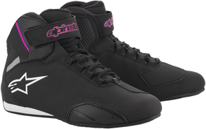 Alpinestars - Women's Sektor Shoes - Black/Pink - US 8.5 - Women's Sektor Shoes - 251571910398.5