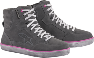 Alpinestars - J-6 Waterproof Women's Shoes - Gray/Pink - US 9 - J-6 Waterproof Women's Shoes - 254222090959