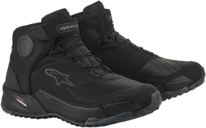 Alpinestars - CR-X Drystar Shoes - Black - US 12 - CR-X Drystar Riding Shoes - 2611820110012
