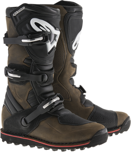 Alpinestars - Tech-T Boots - Brown/Black - US 10 - Tech-T Boots - 2004017-818-10