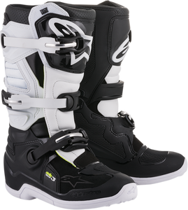 Alpinestars - Stella Tech 3 Boots - Black/White - US 9 - Stella Tech 3 Boots - 2013218-12-9
