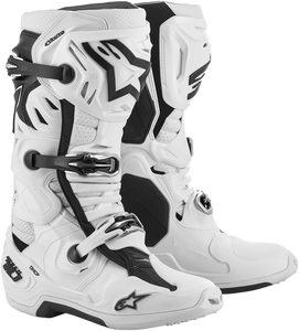 Alpinestars - Tech 10 Supervented Boots - White - US 9 - Tech 10 Supervented Boots - 2010520-20-9