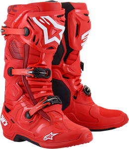 Alpinestars - Tech 10 Boots - Red - US 10 - Tech 10 Boots - 2010020-30-10