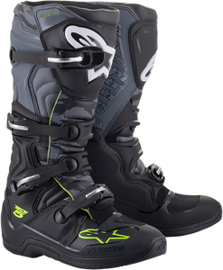 Alpinestars - Tech 5 Boots - Black/Gray - US 13 - Tech 5 Boots - 2015015-1055-13