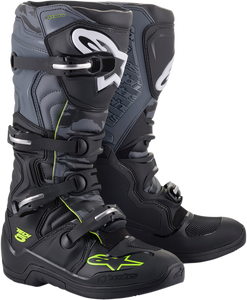 Alpinestars - Tech 5 Boots - Black/Gray - US 14 - Tech 5 Boots - 2015015-1055-14