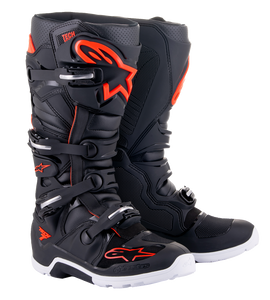 Alpinestars - Tech 7 Enduro Boots - Black/Red Fluorescent - US 14 - Tech 7 Enduro Boots - 2012114-1030-14 Alpinestars - Tech 7 Enduro Boots - Black/Red Fluorescent - US 14 - Tech 7 Enduro Boots - 2012114-1030-14
