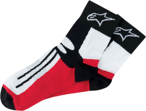 Alpinestars - Road Racing Socks - Small/Medium - Road Racing Socks - Over-Ankle - 4703011-30-SM