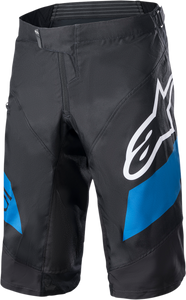Alpinestars - Racer Shorts - Black/Blue - US 38 - Racer Shorts - 1722919-1078-38
