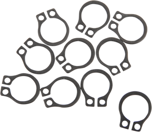 Eastern Motorcycle Parts - Snap Ring - Clutch Push/Rod - Full Clip - Snap and Retaining Rings - A-11096A Eastern Motorcycle Parts - Snap Ring - Clutch Push/Rod - Full Clip - Snap and Retaining Rings - A-11096A