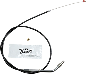 Barnett - Throttle Cable - Black - Black Vinyl Throttle/Idle Cable - 101-30-30021