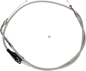 Barnett - Idle Cable - Cruise - +6" - Stainless Steel - Stainless Steel Throttle/Idle Cable - 102-30-41002-06