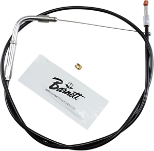 Barnett - Throttle Cable - +3" - Black - Black Vinyl Throttle/Idle Cable - 101-30-30012-03