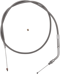 Barnett - Throttle Cable - +6" - Stainless Steel - Stainless Steel Throttle/Idle Cable - 102-30-30005-06