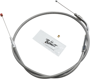 Barnett - Throttle Cable - Stainless Steel - Stainless Steel Throttle/Idle Cable - 400-96SC-DS
