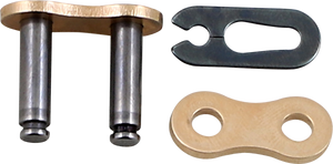 Ek - 428 SHDR - Connecting Link - Semi-Press Fit Clip - Gold - 428 SHDR Connecting Link - 428SHDR-SKJ/G Ek - 428 SHDR - Connecting Link - Semi-Press Fit Clip - Gold - 428 SHDR Connecting Link - 428SHDR-SKJ/G