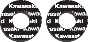 Factory Effex - Grip Donuts - Kawasaki Black/White - Grip Donuts - 22-67100