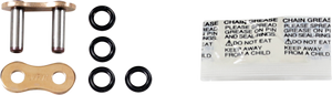Ek - 520 SRO - Rivet Connecting Link - Gold - SRO Rivet Connecting Link - 520SRO6-MLJ/G Ek - 520 SRO - Rivet Connecting Link - Gold - SRO Rivet Connecting Link - 520SRO6-MLJ/G