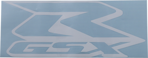 Factory Effex - GSX-R Decal - White - 12" - 12" Die-Cut Stickers - 17-94416