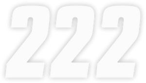 Factory Effex - FX Factory Number 2 - White - 6" - Number Stickers - 08-90052