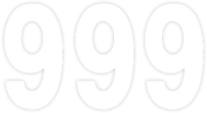 Factory Effex - Pro Number 9 - White - 7" - Pro Numbers - 21582