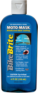 Bike Brite - Windshield Rain Coating - Moto-Mask Windscreen Rain Coating - MM600-12 Bike Brite - Windshield Rain Coating - Moto-Mask Windscreen Rain Coating - MM600-12
