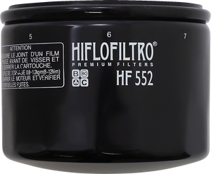 Hiflofiltro - Oil Filter - Premium Oil Filter  Spin-On - HF552 Hiflofiltro - Oil Filter - Premium Oil Filter  Spin-On - HF552