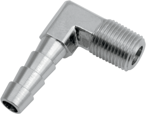 Gardner-westcott - Male Elbow - 1/4" x 1/8" - Chrome - Hose and Tank Fitting - 7-91HB-4X2