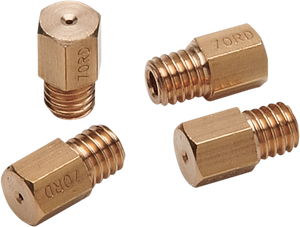 Ebc - Mikuni-Style Carburetor Jet - 4-Pack - A-Bax Precision Mikuni-Style Hex Head (HJ Prefix) Main Jet - HJ80-4