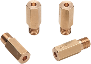 Ebc - Keihin-Style Carburetor Jet - 4-Pack - A-Bax Precision Keihin-Style Hex Head (CR Prefix) Main Jet - CR185-4